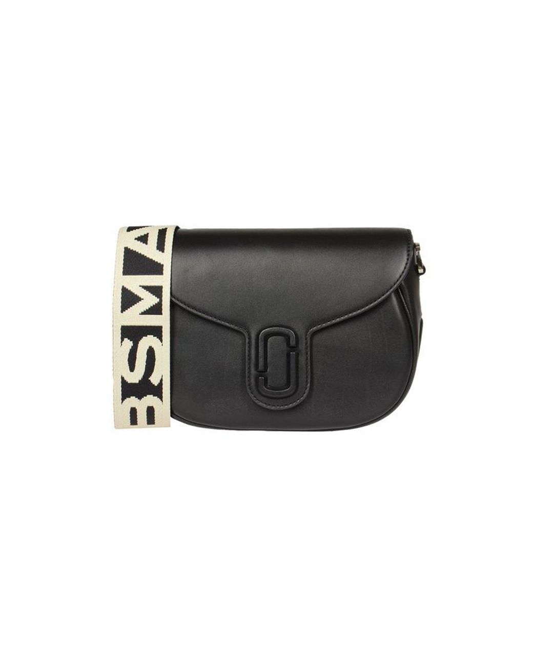 Marc Jacobs The Snapshot Foldover Top Crossbody Bag in Black | Lyst Canada