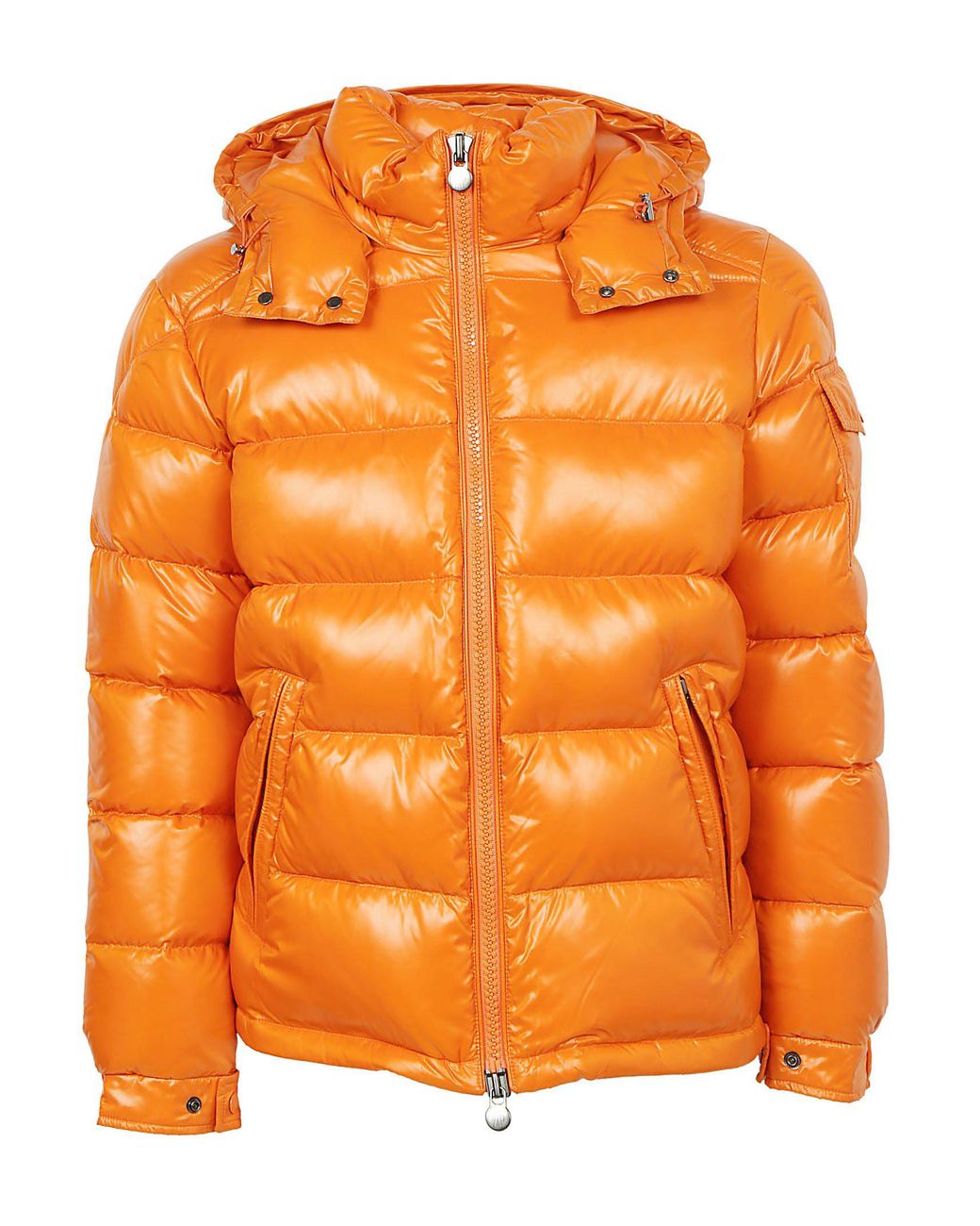 Moncler Maya Down Jacket in Orange for Men | Lyst