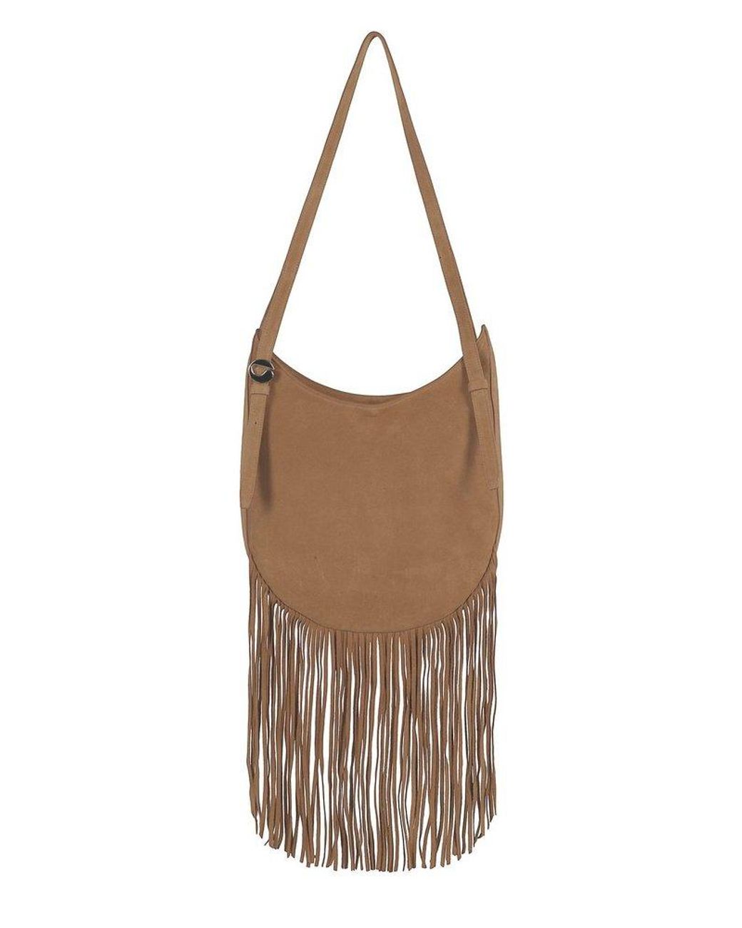 ショルダーバッグ・ポシェット Coperni Suede Fringed Hobo Belt Coperni Suede Fringed Hobo Belt in Brown | Lyst Canada