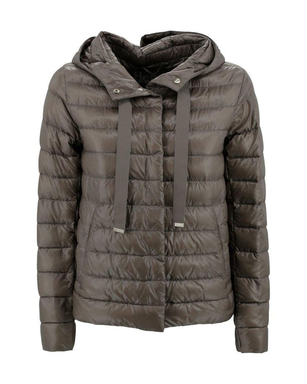 【送料&関税込】Herno Quilted Hooded Drawstring Puffer Jacke Herno-Hooded-Puffer-