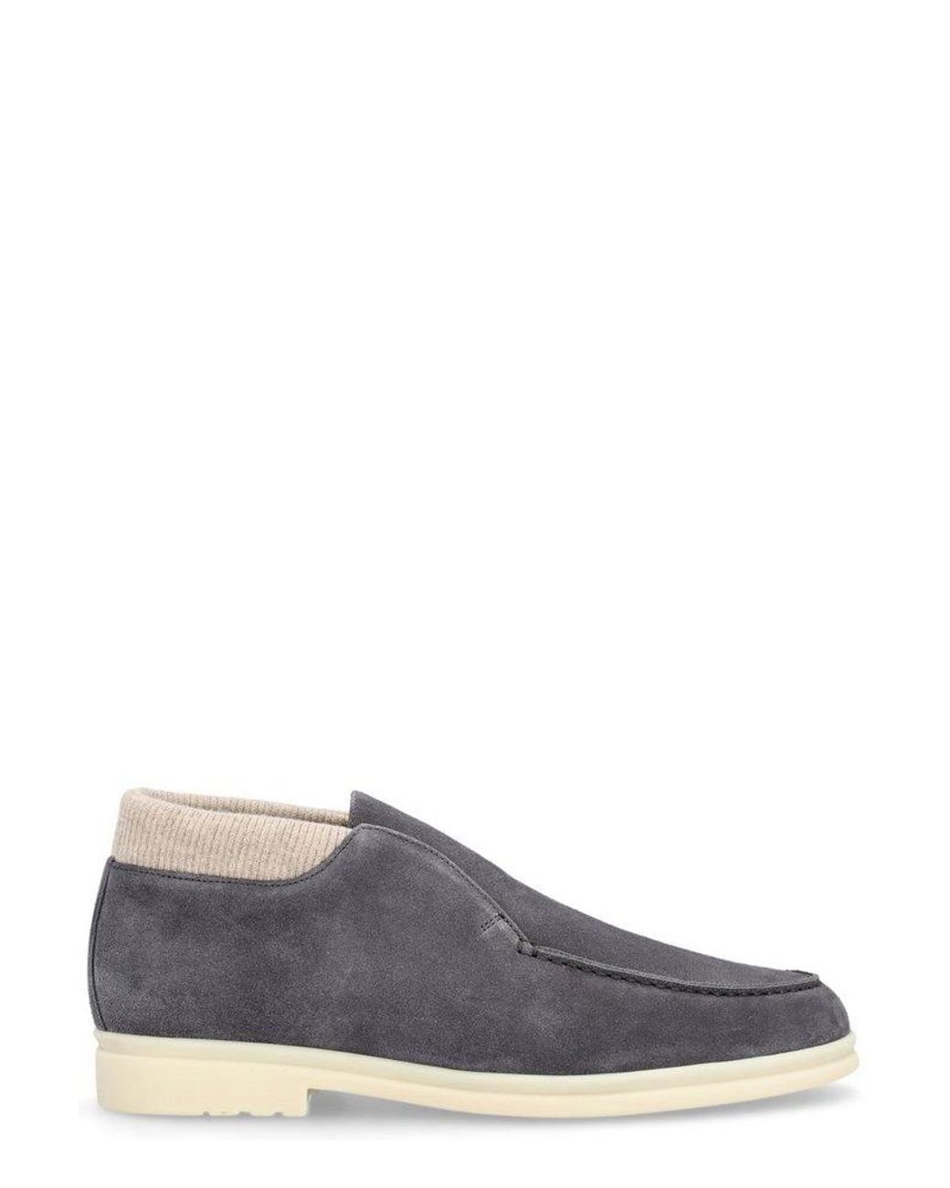 Loro Piana Open Wintery Walk Chukka Boots in Blue for Men | Lyst