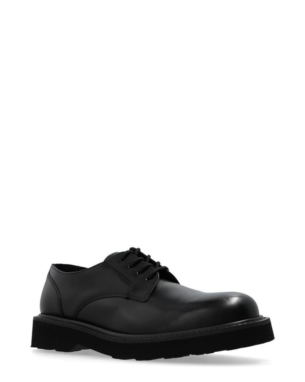 KENZO Ukio Lace-Up Derby Shoes in Black for Men | Lyst