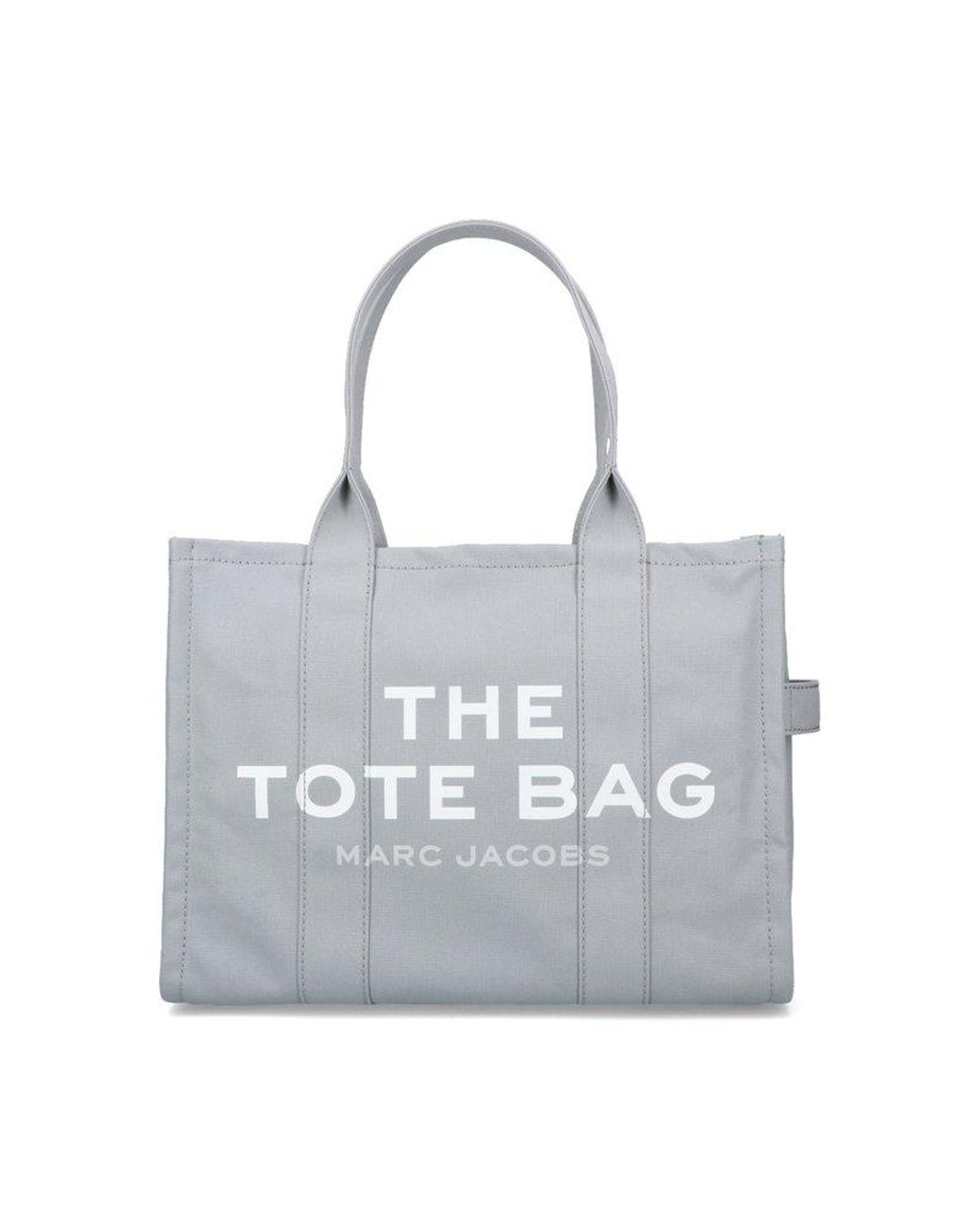Marc Jacobs The Tote Logo Patch Medium Tote Bag in White Lyst