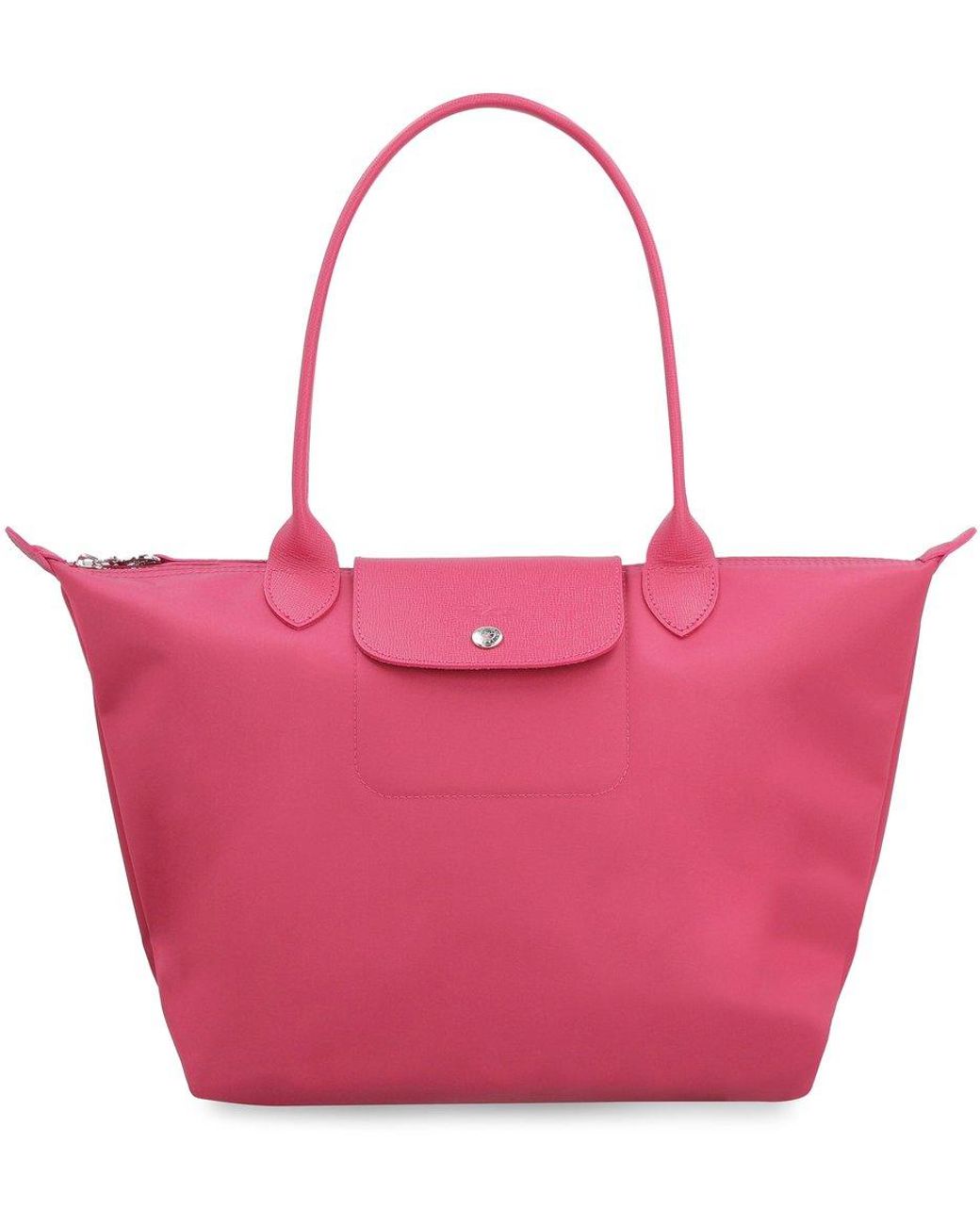 Longchamp Le Pliage Néo Small Shoulder Bag in Pink Lyst