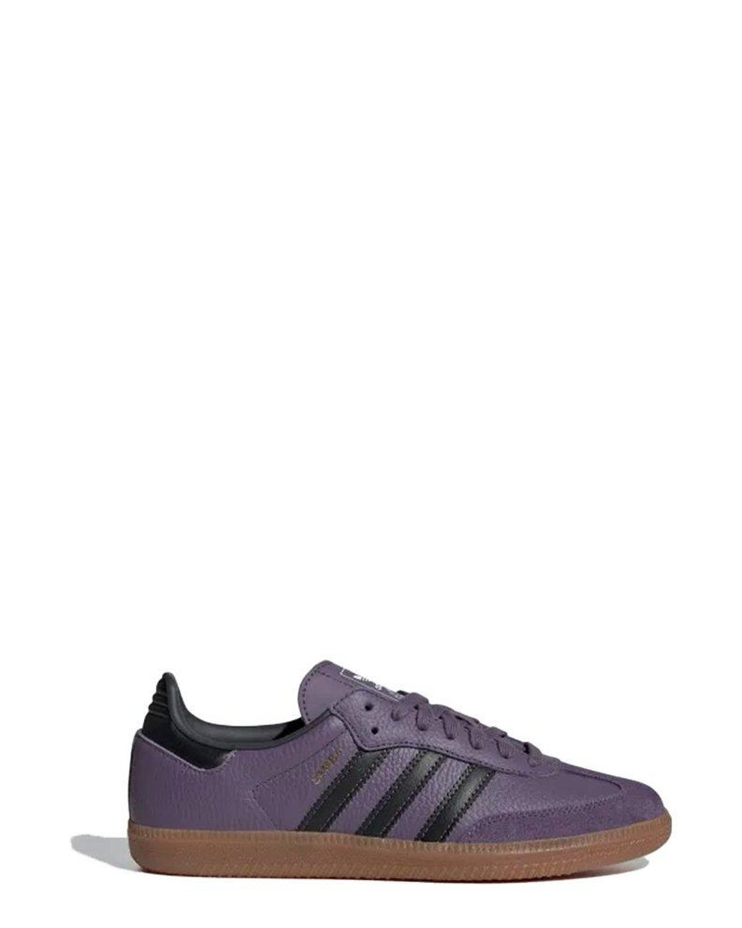 adidas Samba Og Lace-up Sneakers in Purple | Lyst