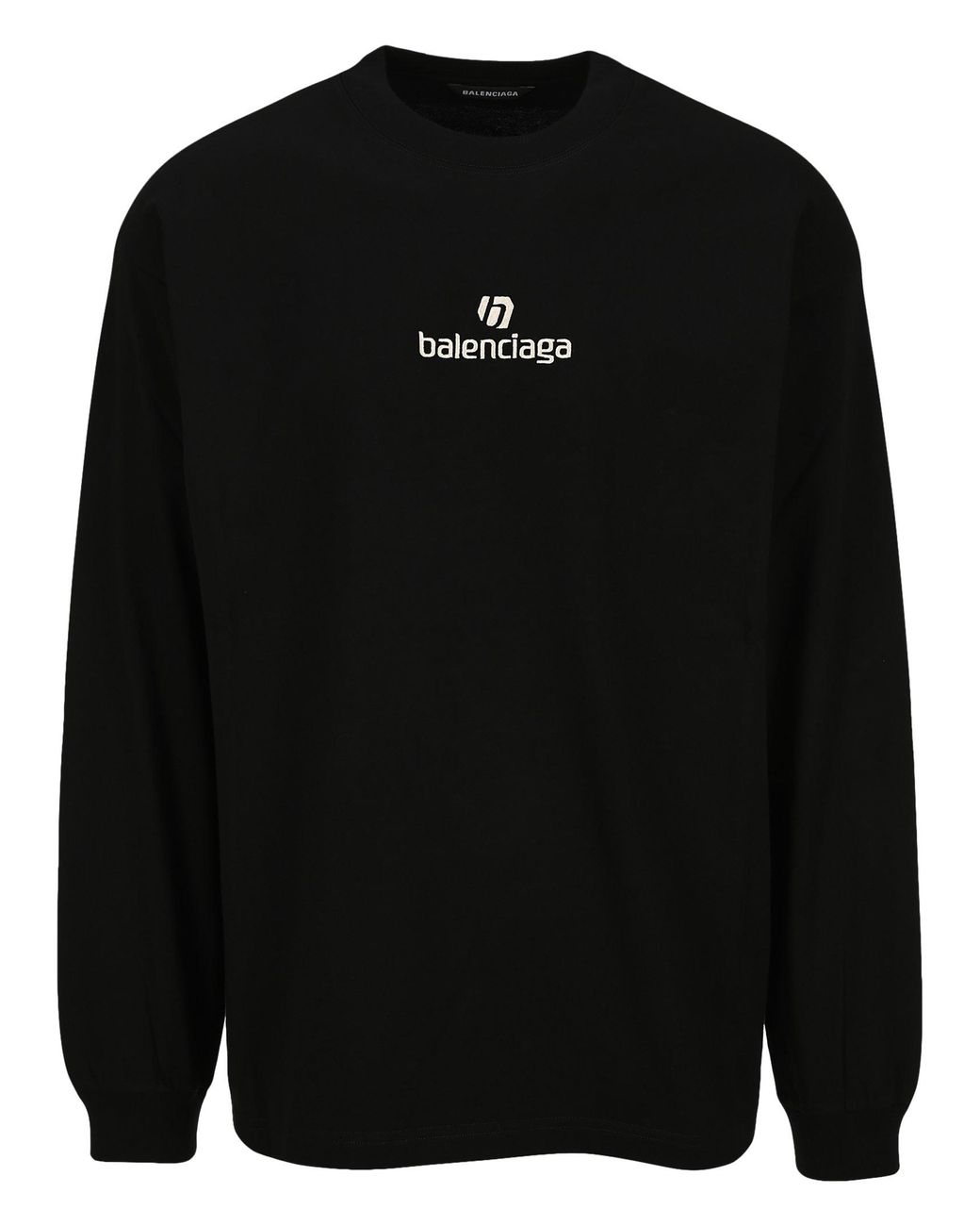 Balenciaga black long sleeve hotsell