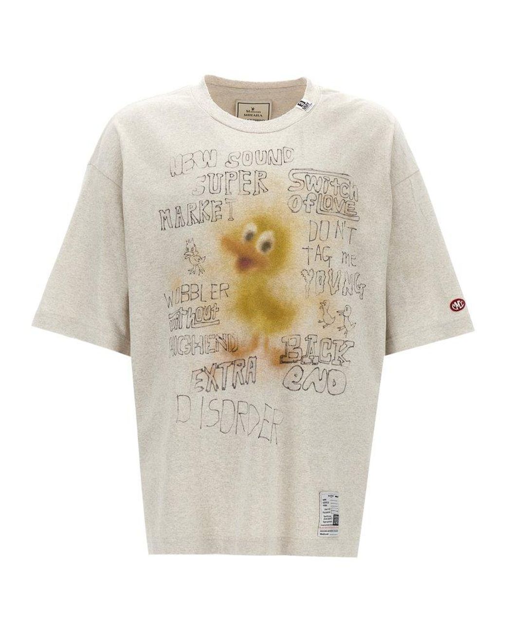 【MIHARAYASUHIRO】 Duck Print Distressed ロンT ３色 jbro2hand | Maison MIHARA YASUHIRO Duck Printed Distressed