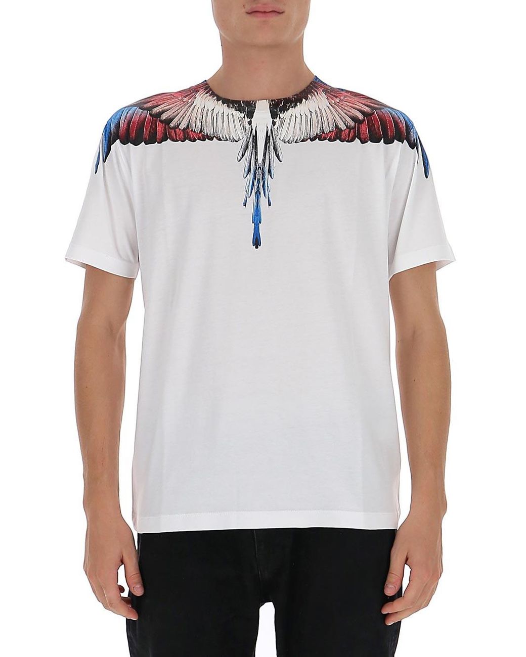 Marcelo Burlon Cotton Wings T-shirt in White for Men - Lyst