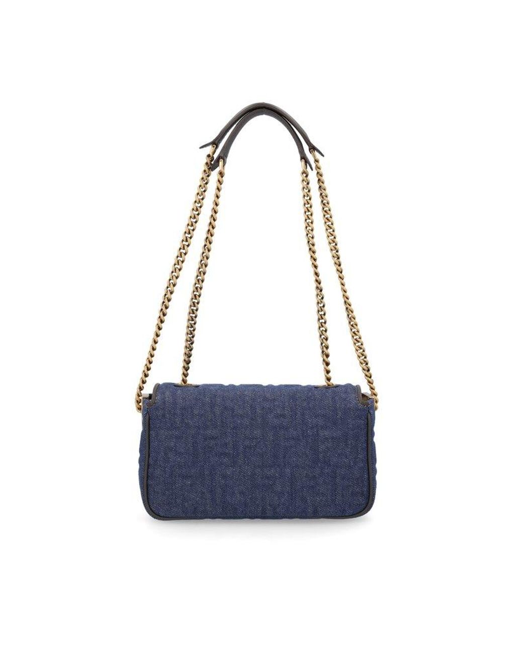 ショルダーバッグ・ポシェット FENDI 'Baguette Chain Large' shoulder bag Blue 8BR828AS7A Fendi 'baguette Chain Large' Shoulder Bag | italist, ALWAYS