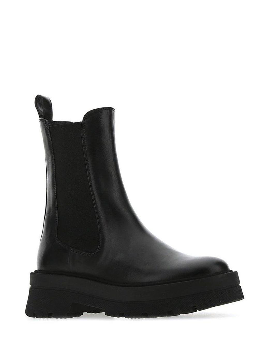 BOSS by HUGO Slip-on Chelsea Boots in Black