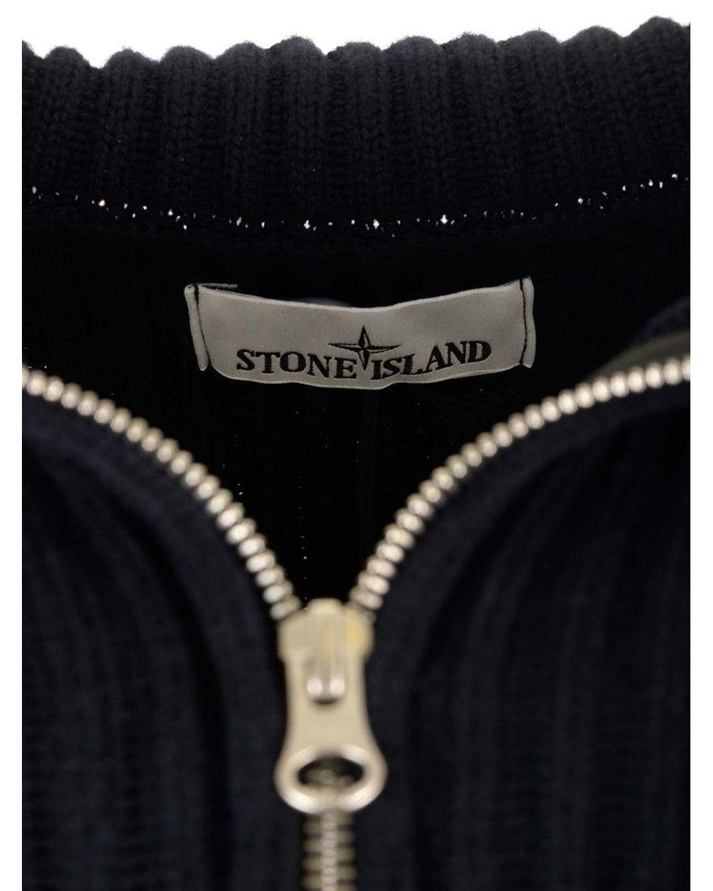 Stone Island Half Zip Sweater in Blue for Men | Lyst Stone Island Half Zip Sweater in Blue for Men | Lyst