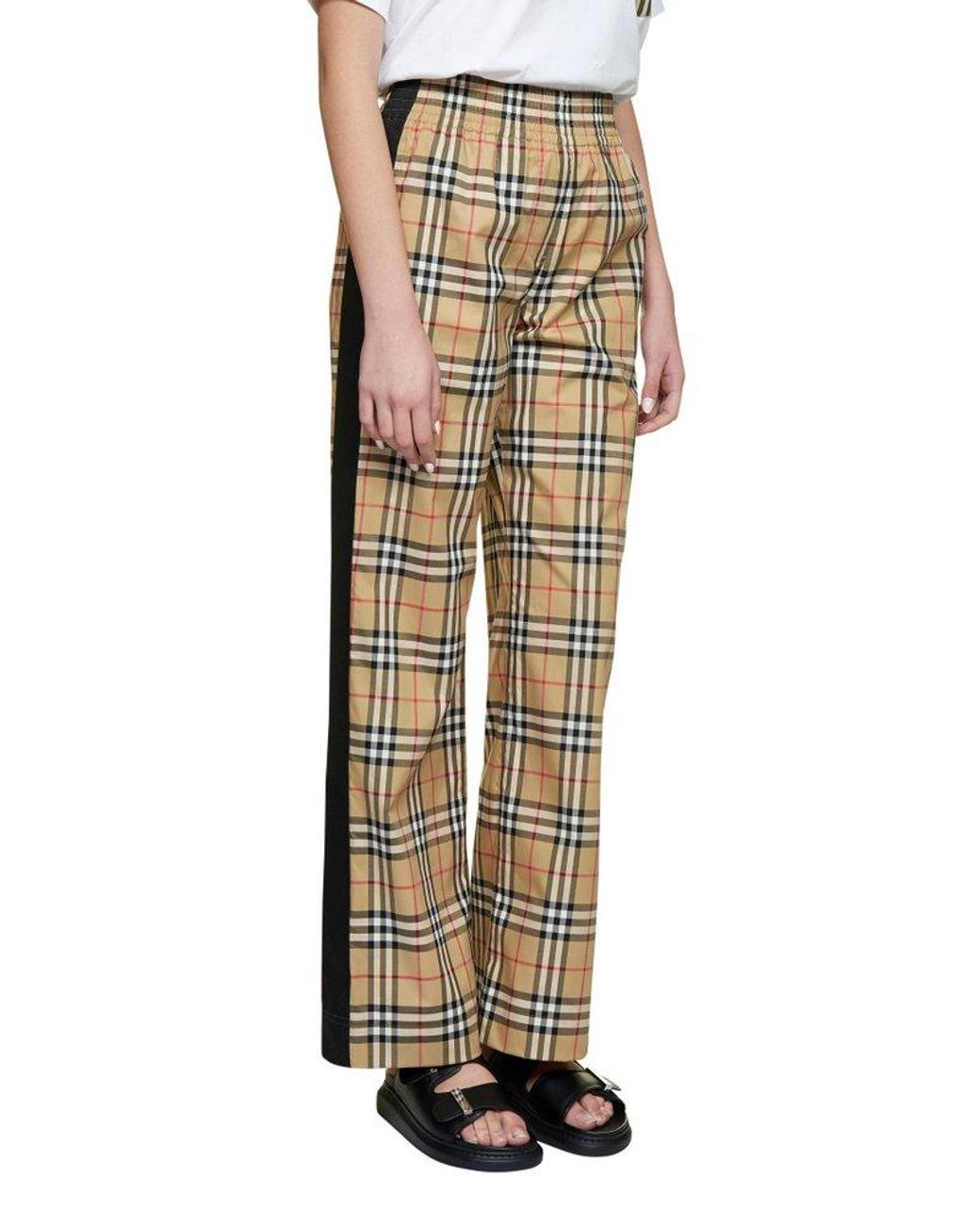 Burberry Lowane Check Print Cotton 
