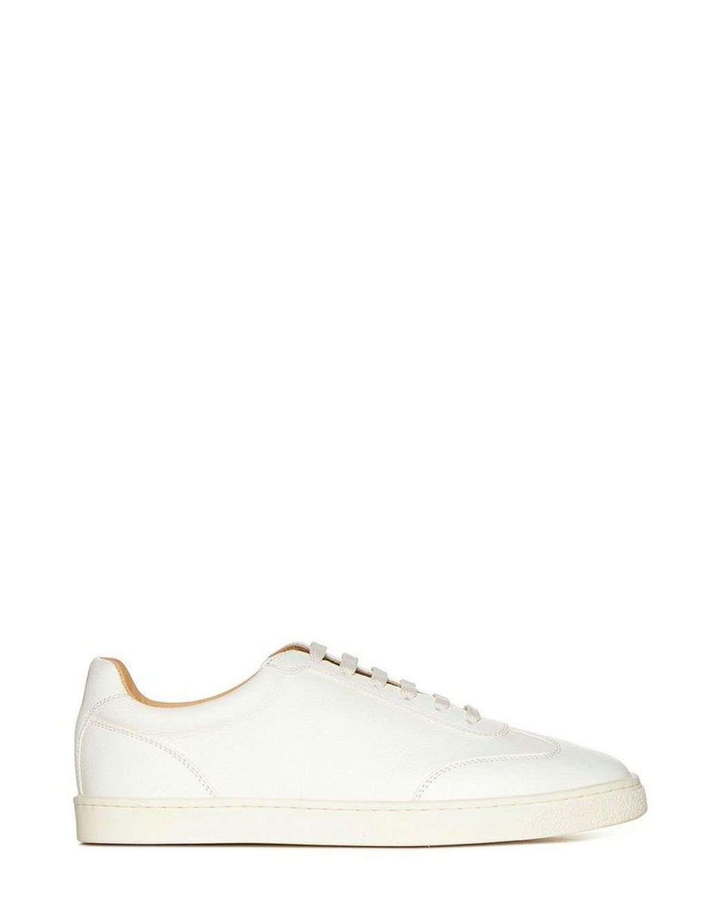White sneakers with thick sole Alexander Mcqueen | Ratti Boutique