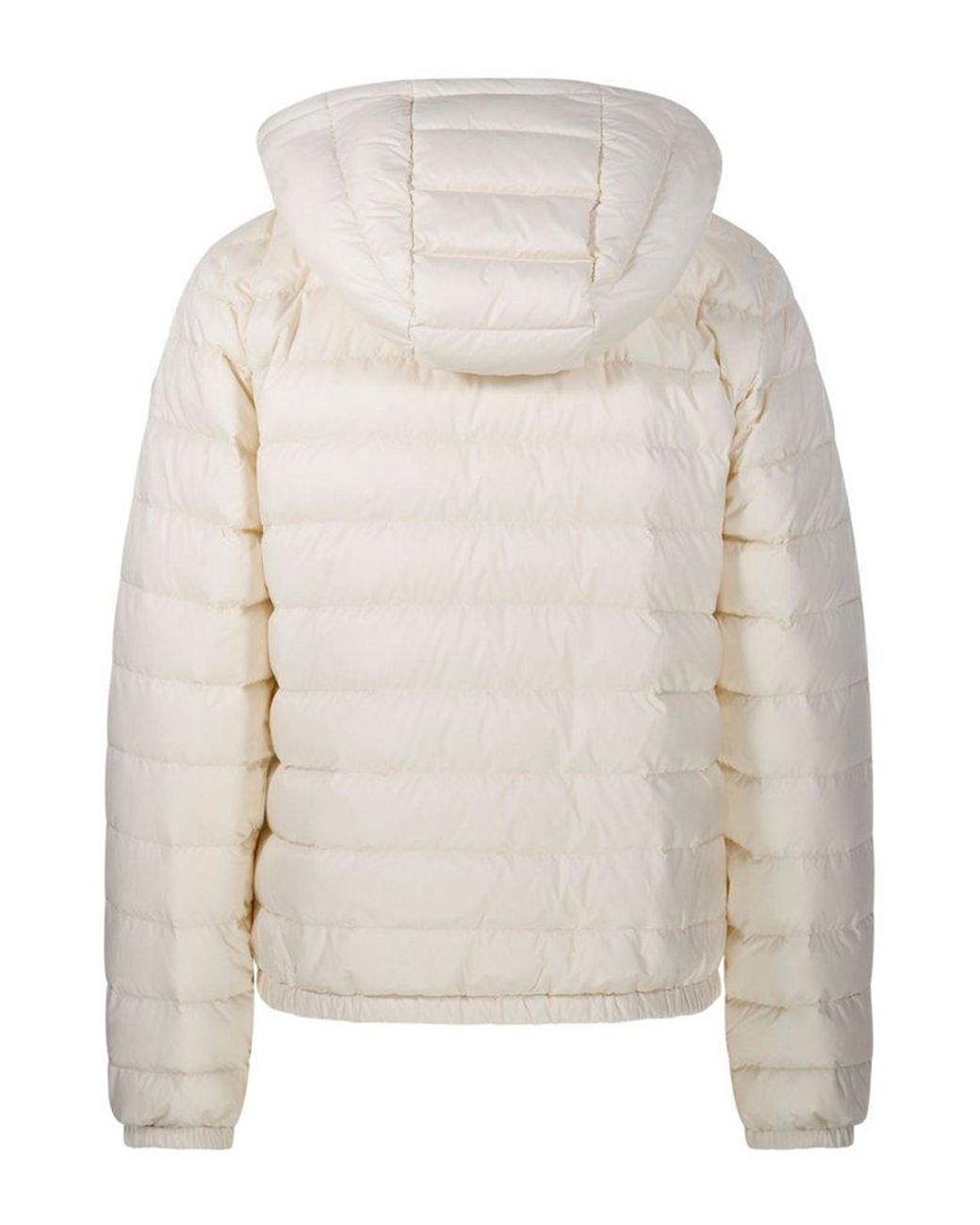 【関税&送料込み】Moncler 'Hede' Ivory Nylon Down Jacket moncler-Beige-Hede-Hooded-
