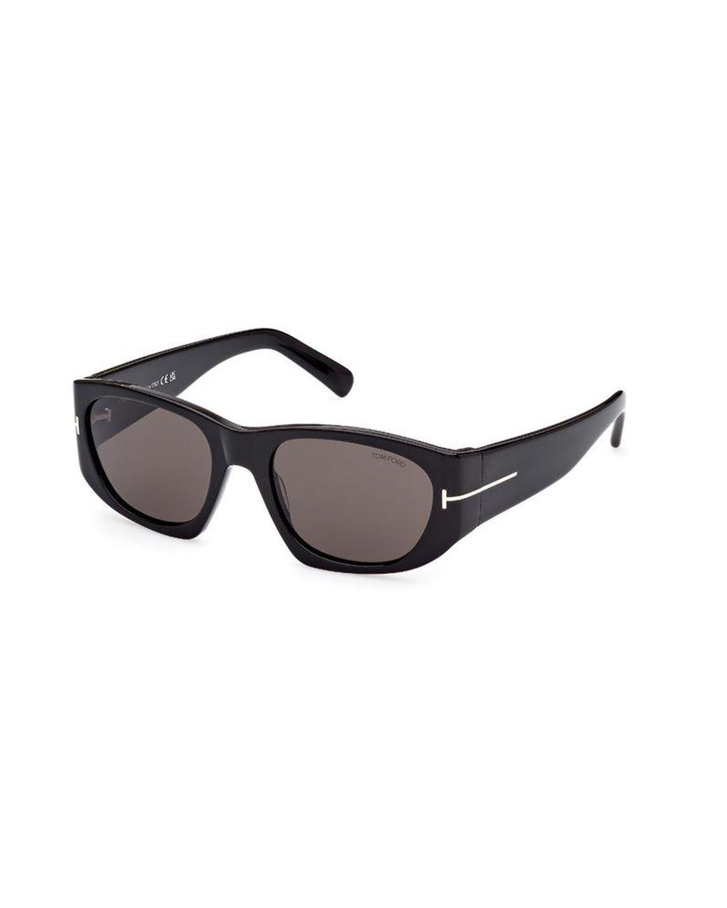 Tom Ford Square Frame Sunglasses in Black for Men | Lyst