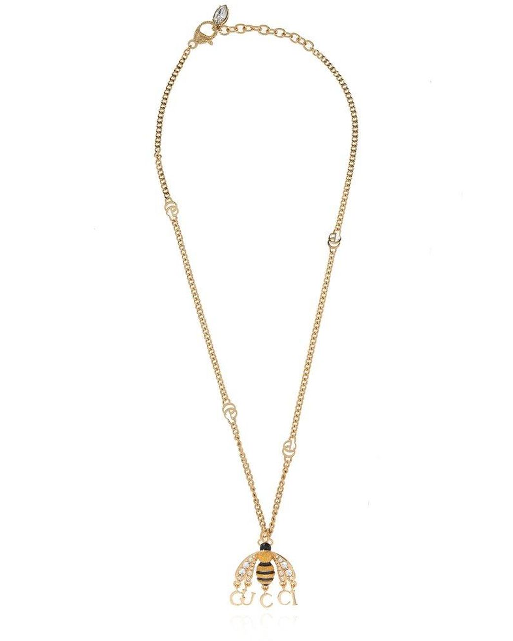 Gucci necklace hotsell bee
