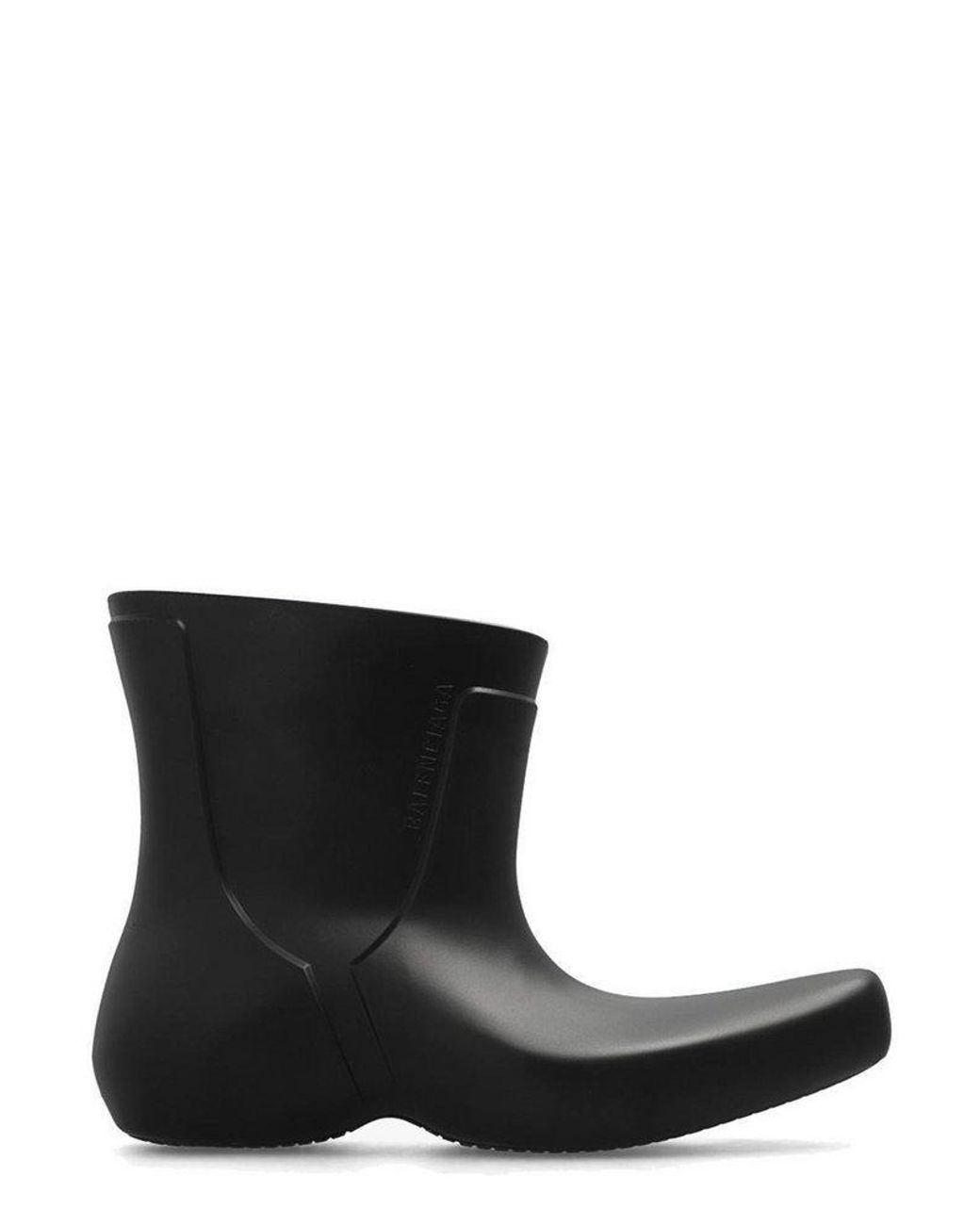 Balenciaga Excavator Rain Boots in Black for Men | Lyst