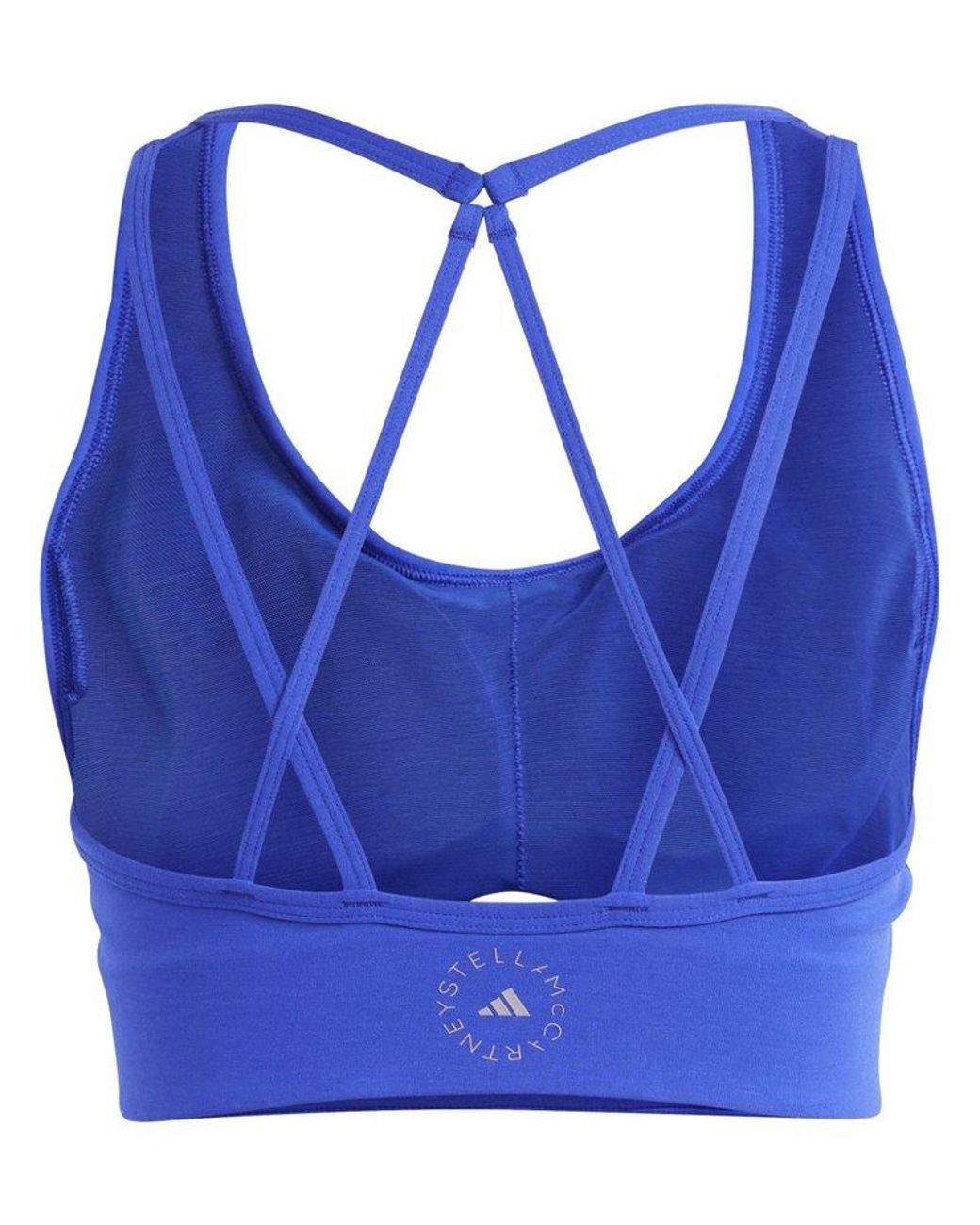 Adidas By Stella McCartney logo-print Sports Bra - Farfetch