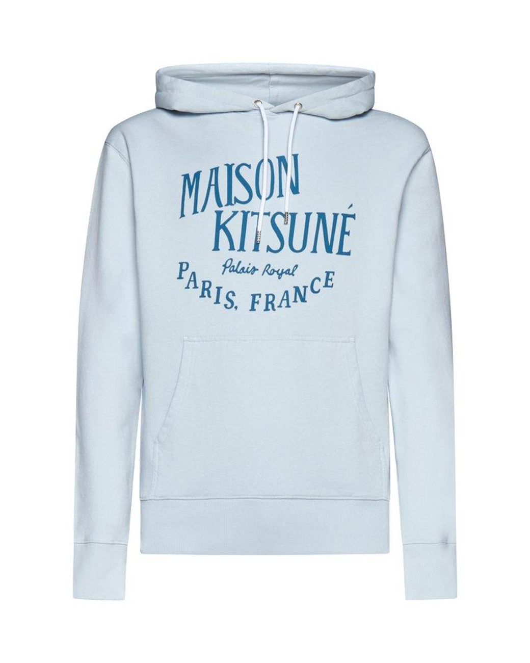 【関税・送料込み】MAISON KITSUNE FLOWER LOGO LETTERING Maison Kitsuné Flower Logo Printed Cotton T-shirt In White