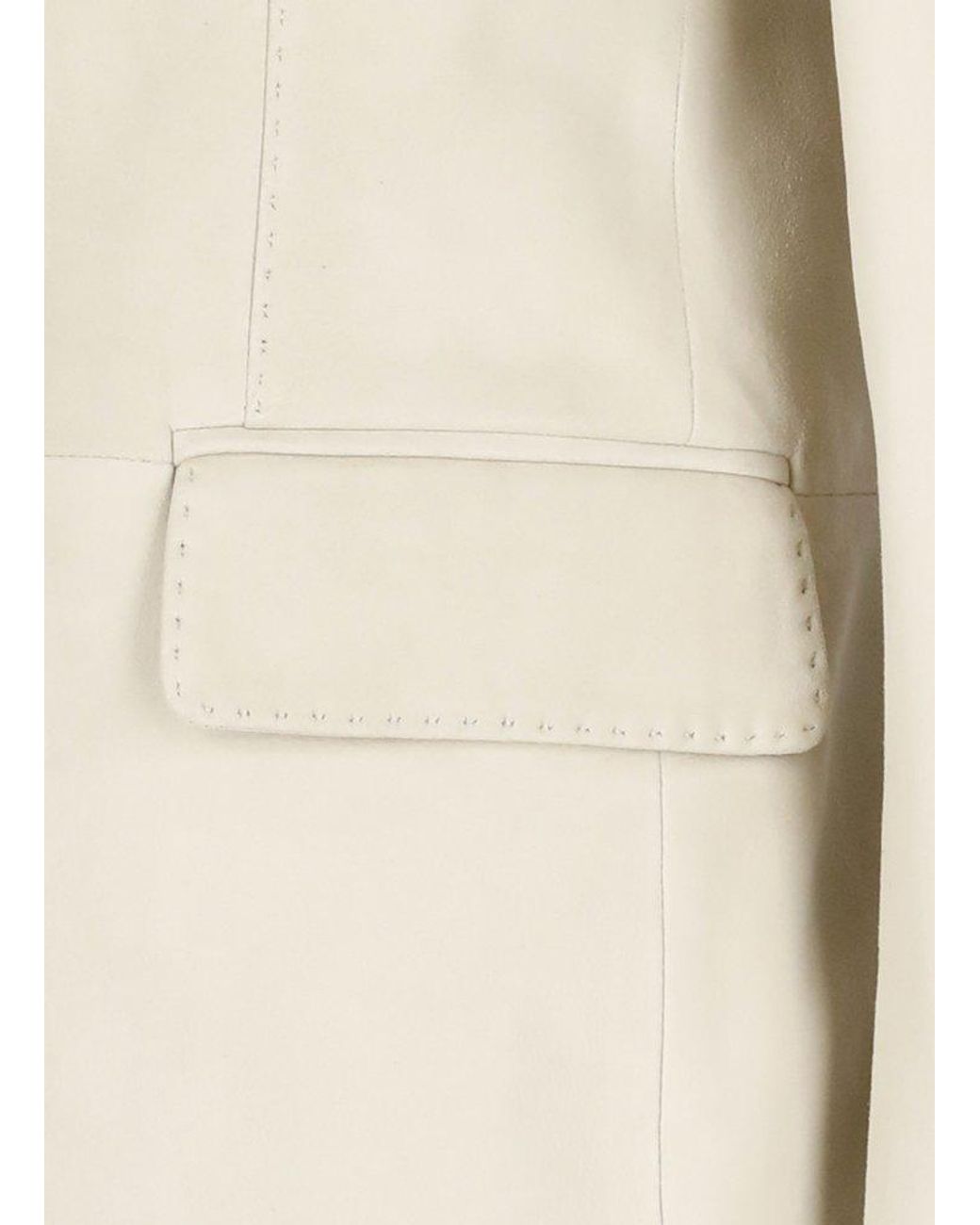ジャケット Tagliatore SOPHIE JACKET Tagliatore Sophie Single Breasted Blazer in Natural | Lyst