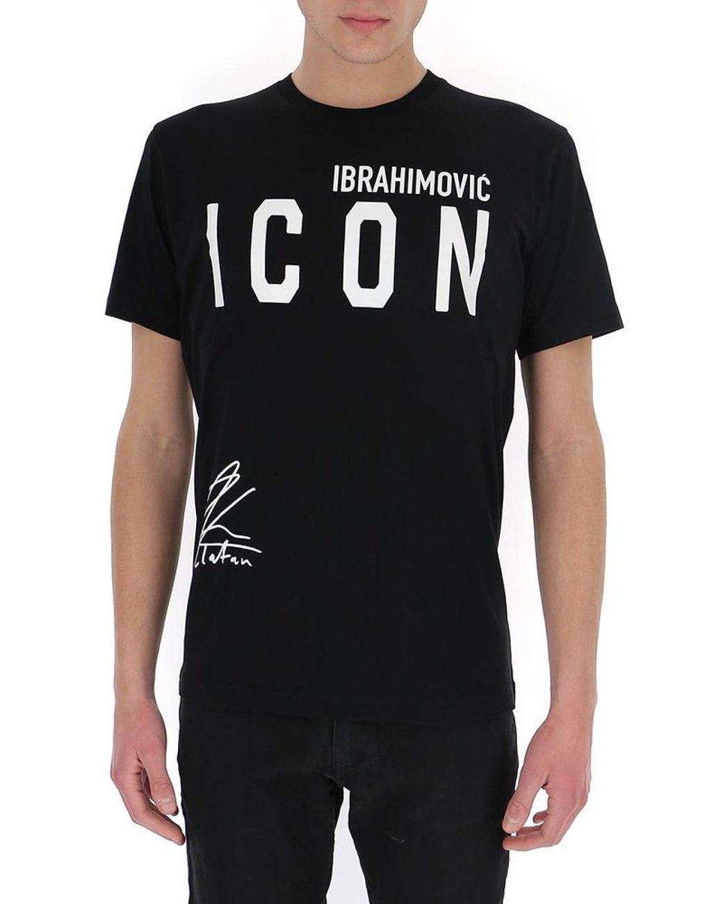 DSquared² Cotton X Ibrahimovic Icon T 