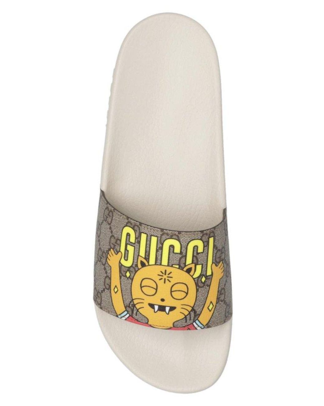 Gucci X Pablo Delcielo Slides in Natural for Men | Lyst