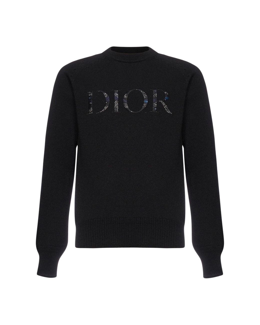 Peter Doig Embroidered Knitted Sweater 