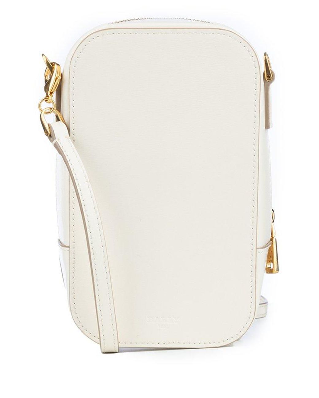ショルダーバッグ・ポシェット BALLY Woman Crossbody bags White DONAEQT U102Y Bally Zip-Up Shoulder Bag in White | Lyst