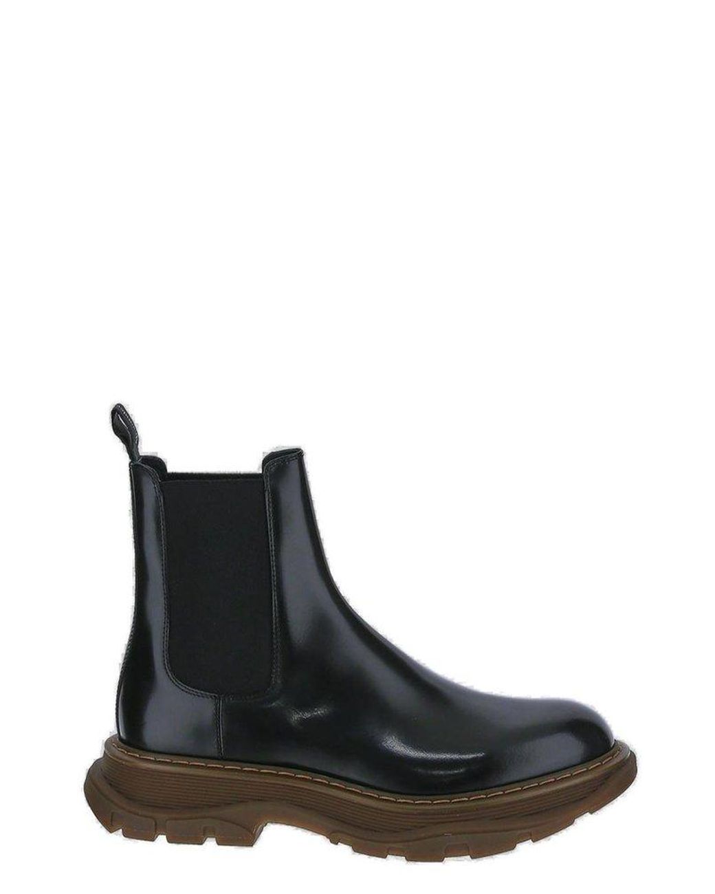 Alexander McQueen Chucky Chelsea Boots in Black for Men Lyst