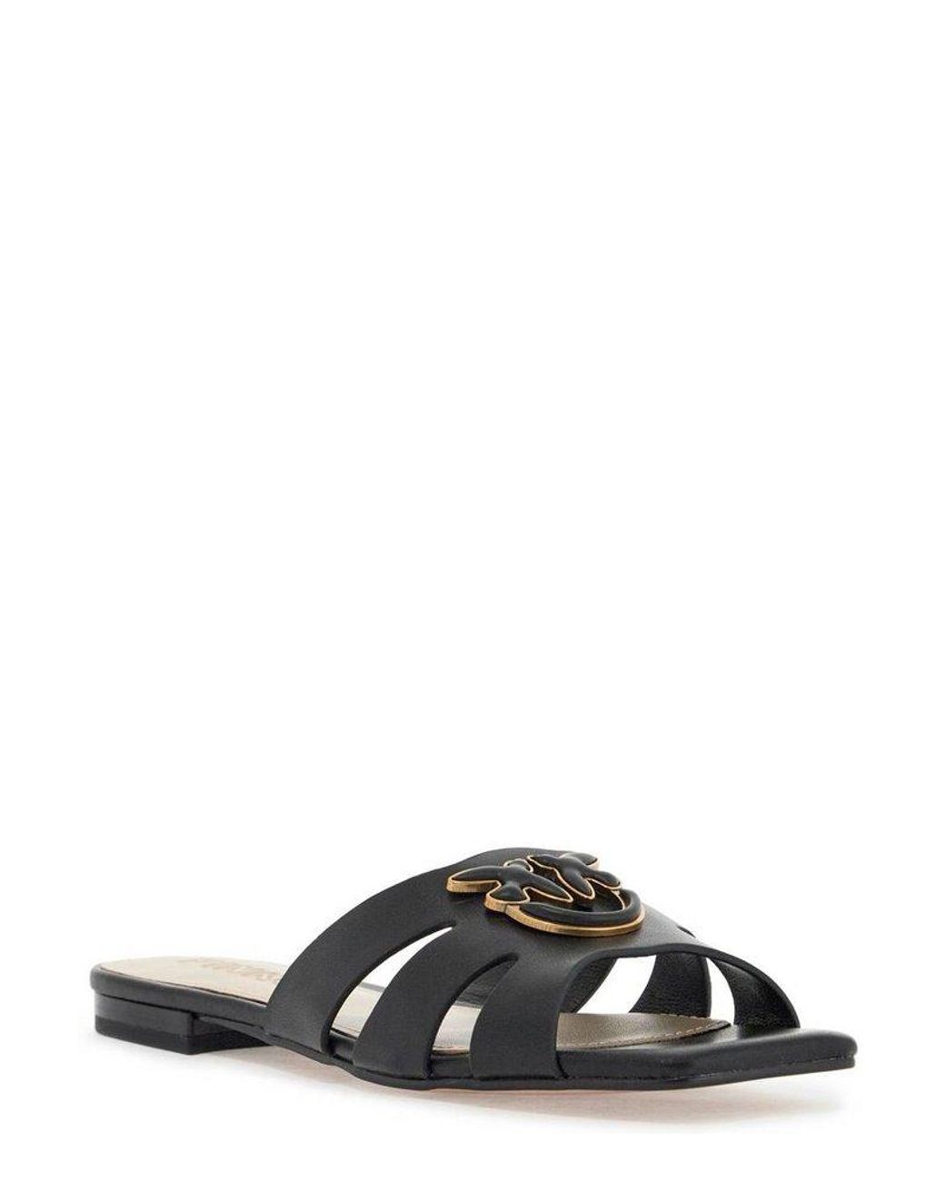 サンダル・ミュール PINKO MARLI SLIDE SANDALS Pinko Marli 09 Slip-On Sandals in Black | Lyst