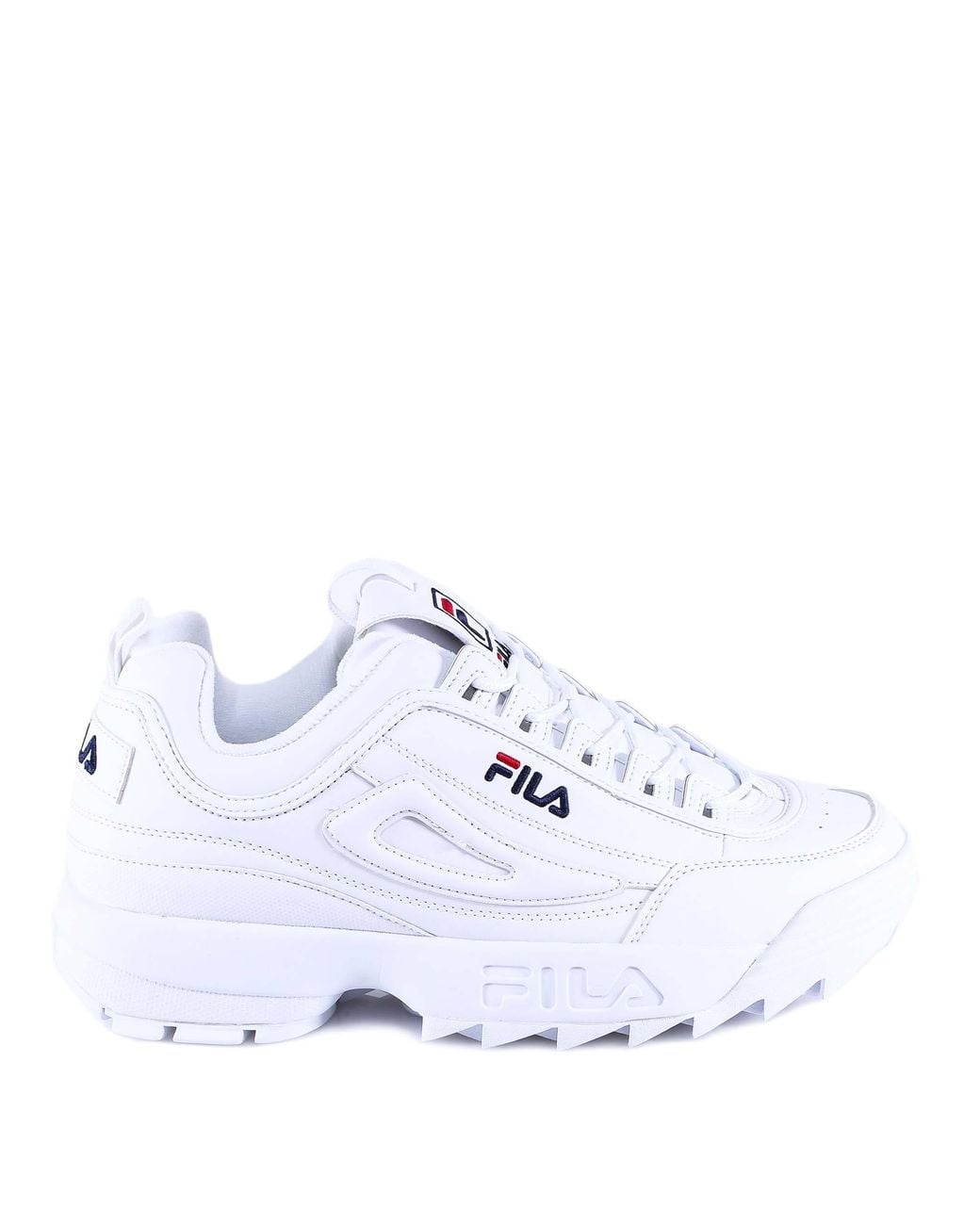 fila chunky white shoes