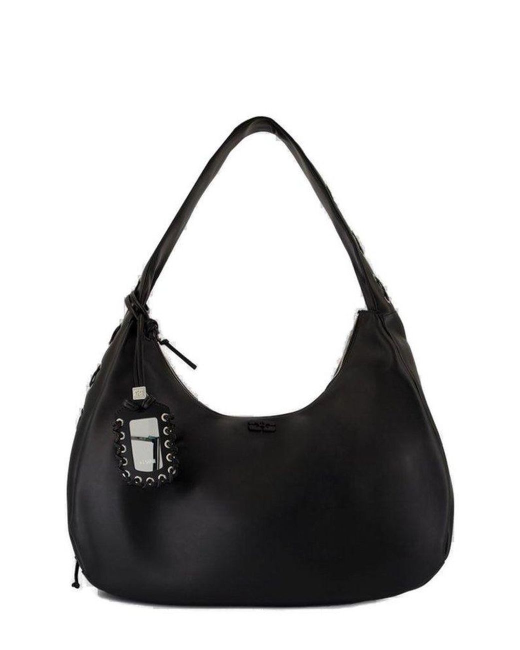 大人気☆ Ganni XXL Hobo Bag Black Black XXL Hobo Bag | GANNI CA