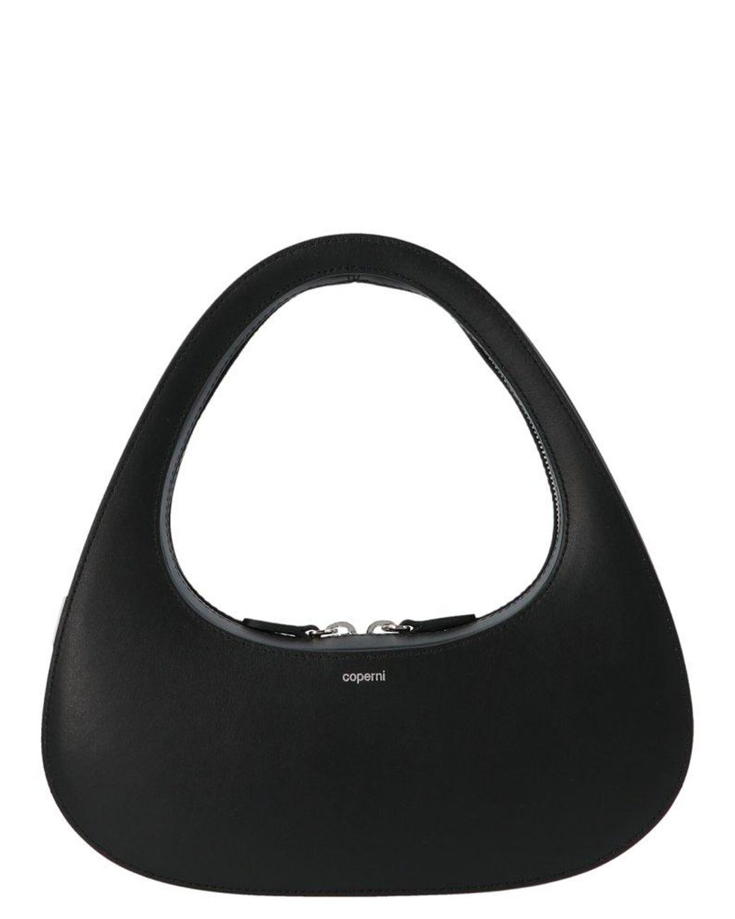Coperni Swipe Logo Detailed Baguette Bag in Black | Lyst