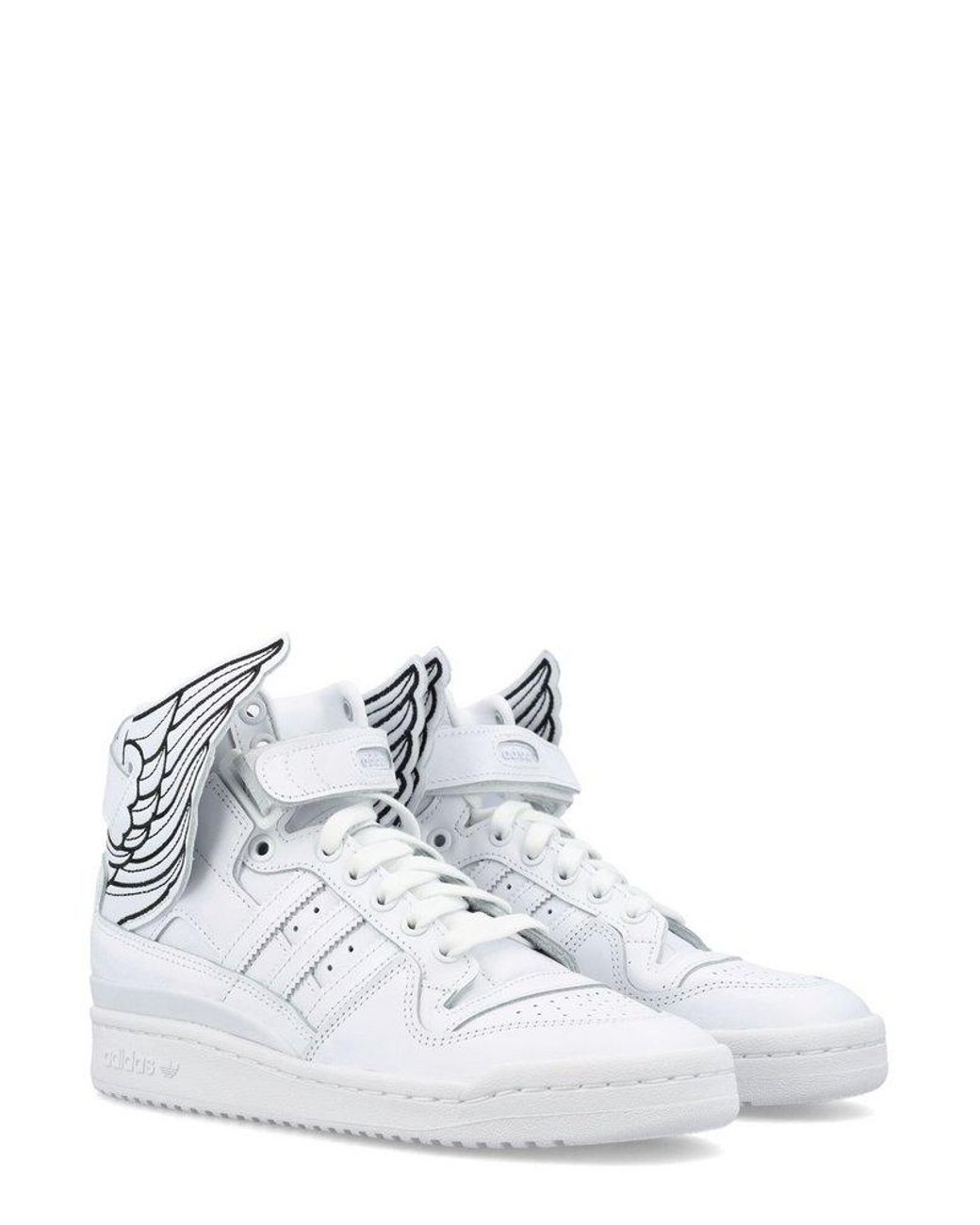 adidas Originals X Jeremy Scott Js Wings 4.0 High Top Sneaker in White |  Lyst