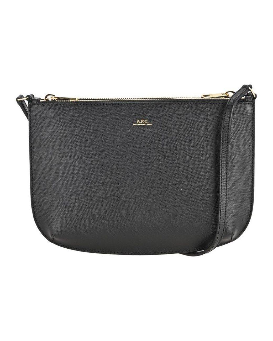 A.P.C. Sarah Crossbody Bag in Black Lyst