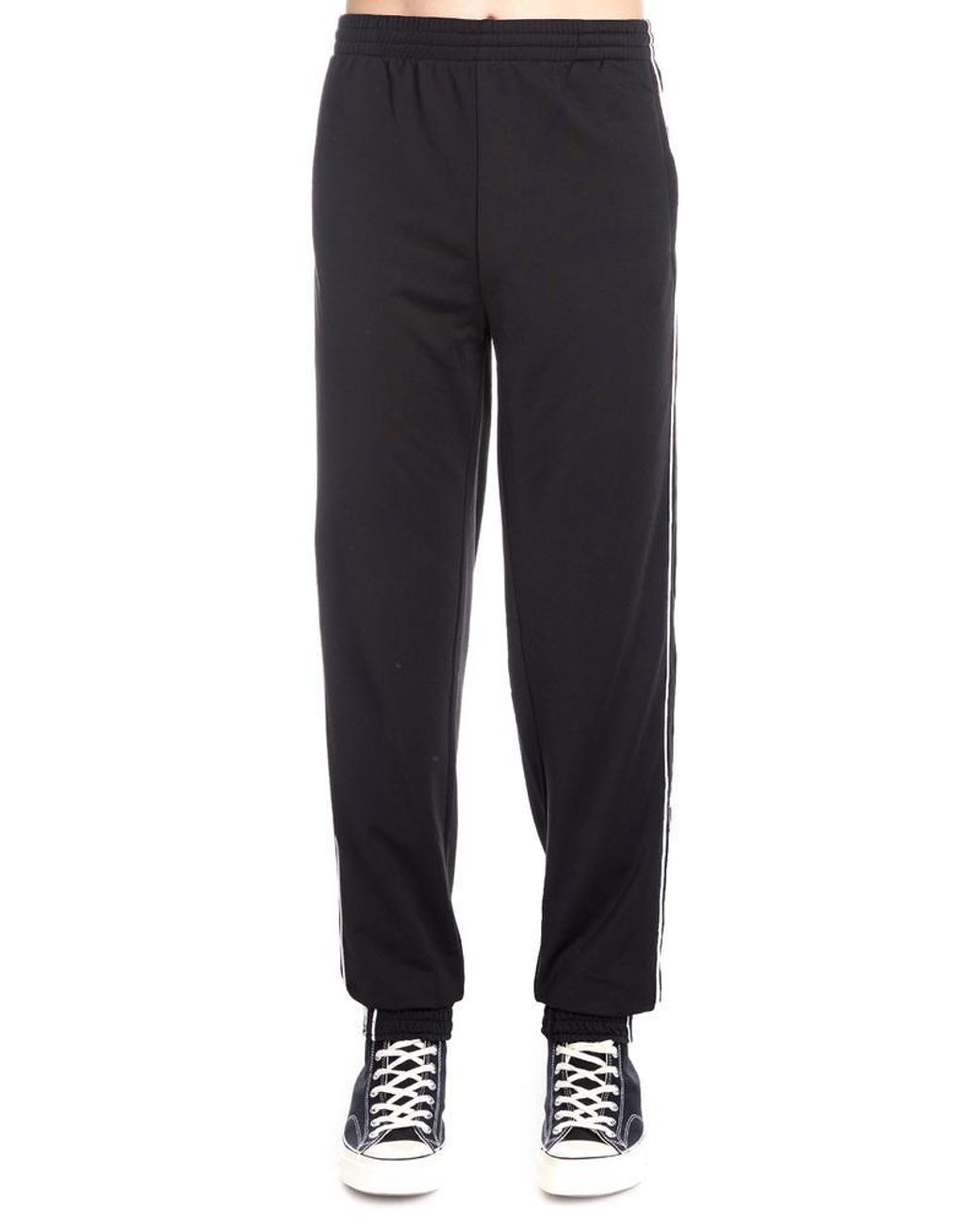Kappa Kontroll Synthetic Logo Track Pants in Black for Men - Lyst