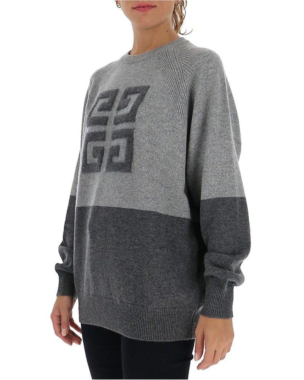 Givenchy 4g Emblem Two-tone Sweater in 