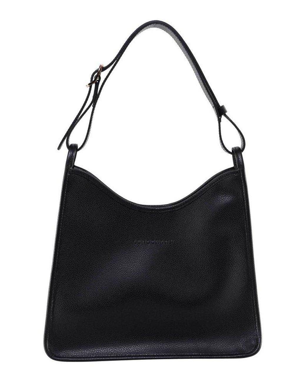 Longchamp Le Foulonné Shoulder Bag in Black Lyst