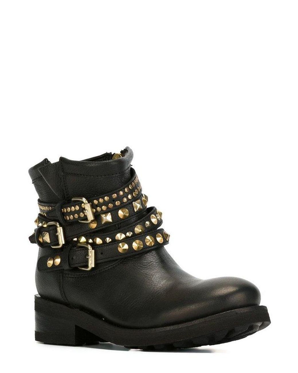 ash studded booties