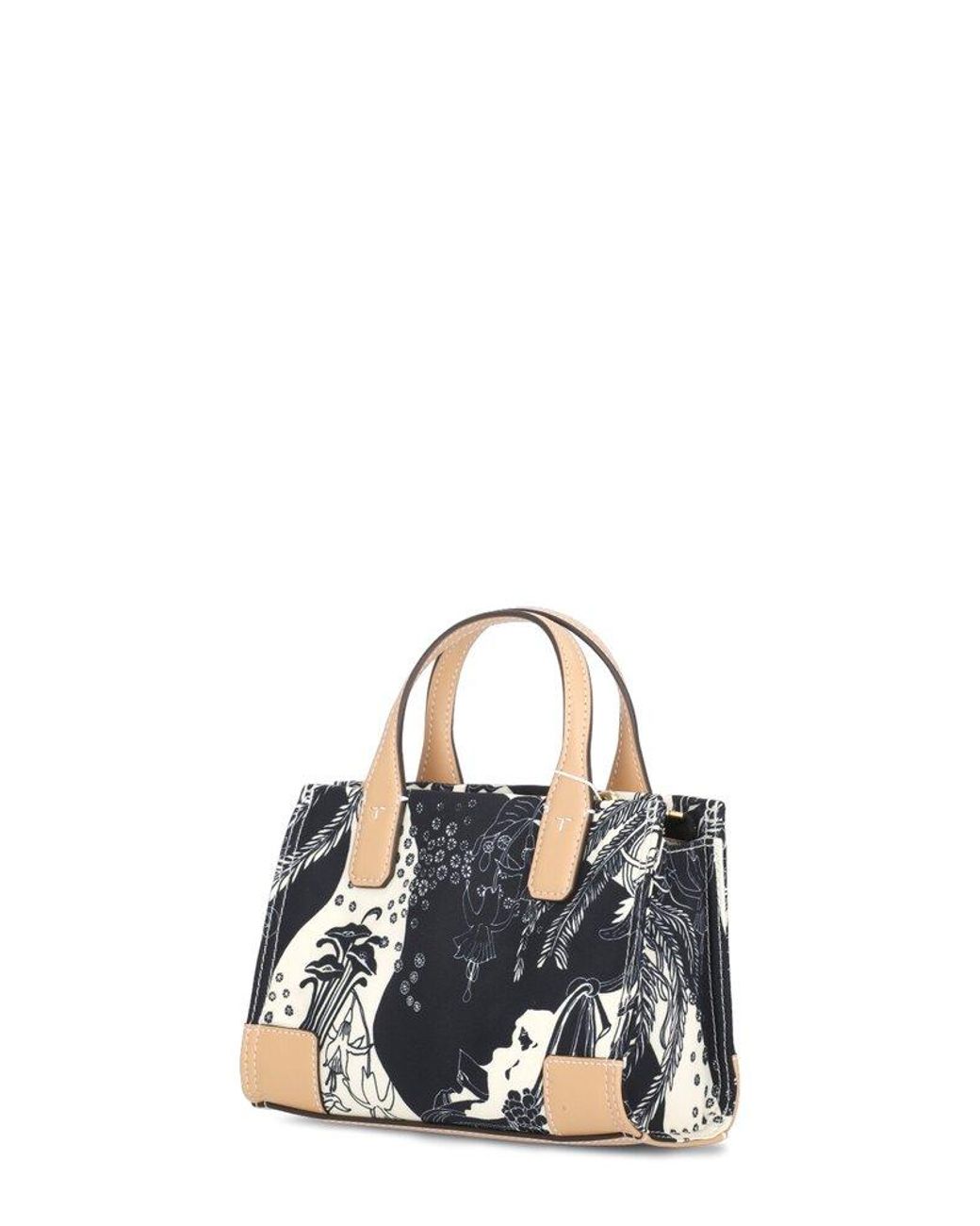 Tory Burch Ella Printed Mini Tote Bag