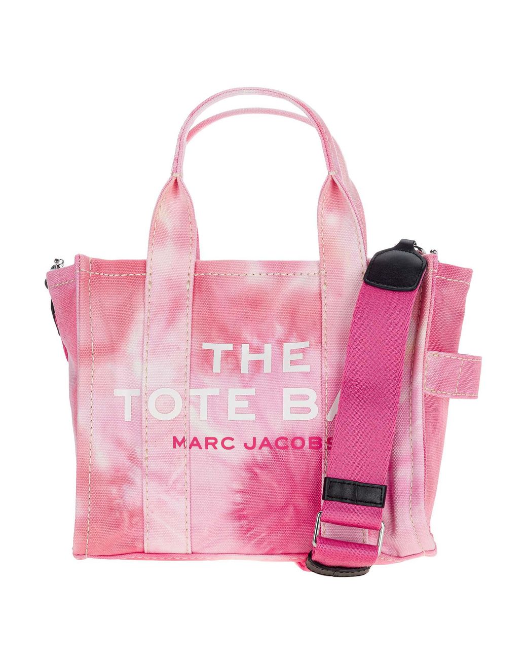 Marc Jacobs Pink The Tie Dye Small Tote Bag