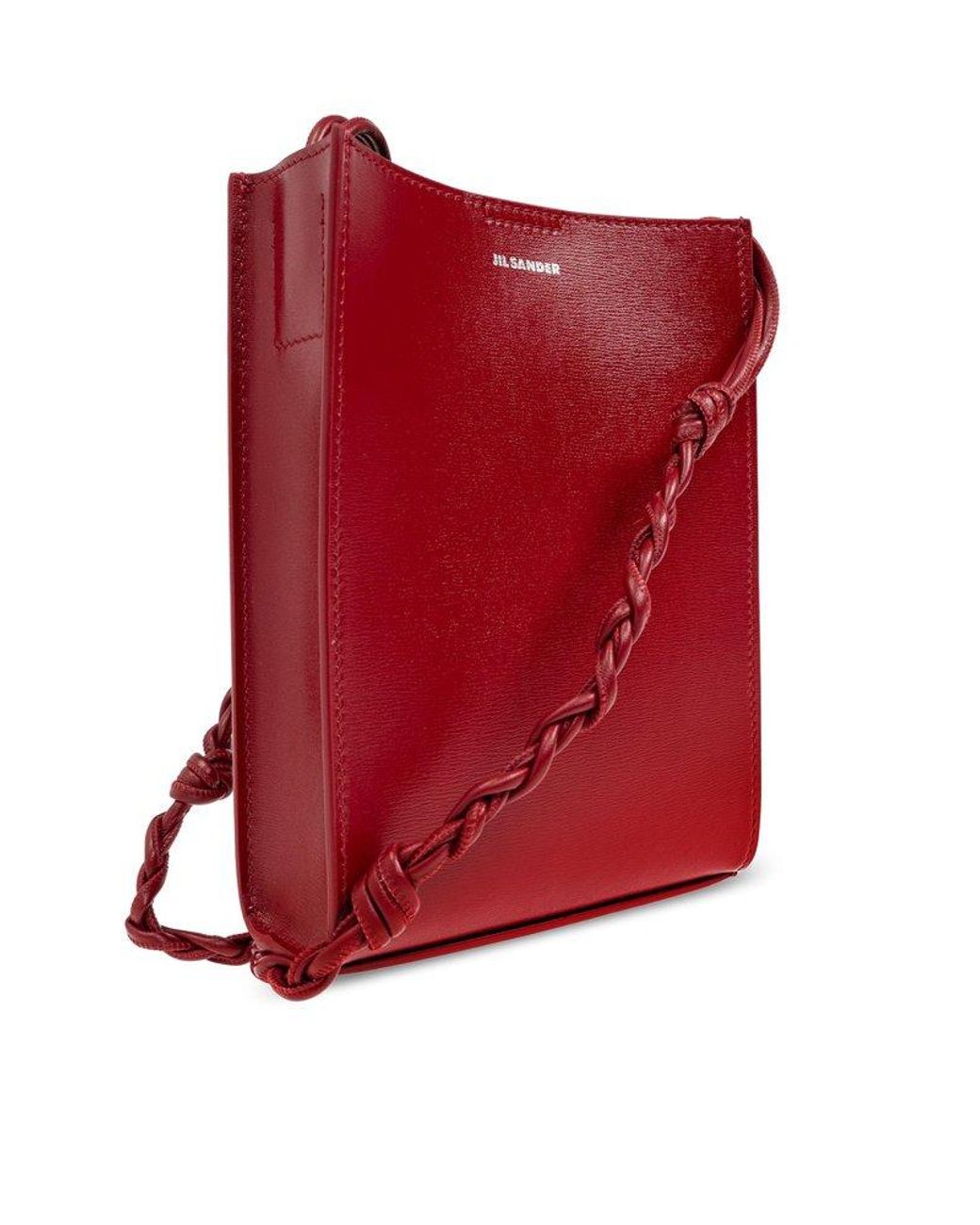 ショルダーバッグ・ポシェット JIL SANDER Women Shoulder Bags J08WD0008 P5355 609 Red Jil Sander Small crocodile-effect Shoulder Bag | Red | FARFETCH