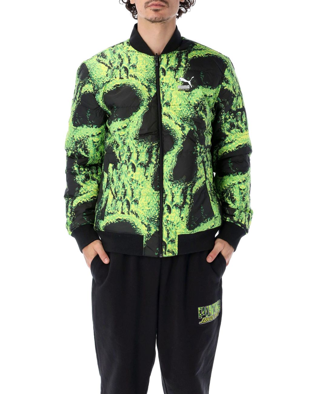 PUMA X Santa Cruz Varsity Reversible Bomber Jacket for Men | Lyst
