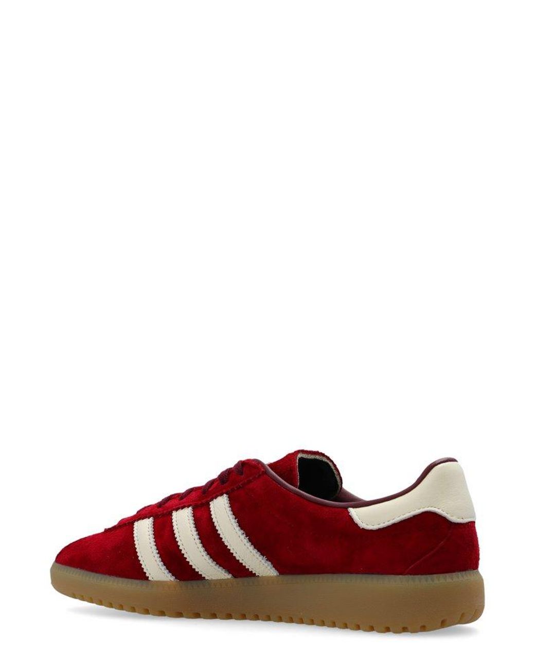 Red adidas bermuda sale