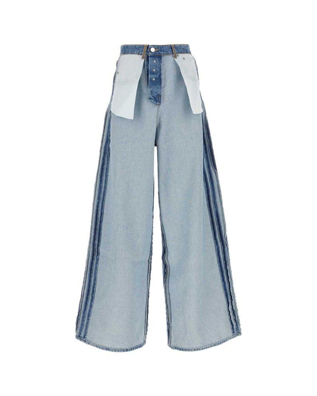 Vetements Inside-Out Denim Jeans in Blue | Lyst Vetements Inside-Out Denim Jeans in Blue | Lyst