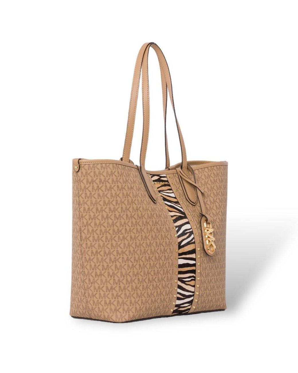 MICHAEL Michael Kors Large Eliza Logo printed Top Handle Bag in