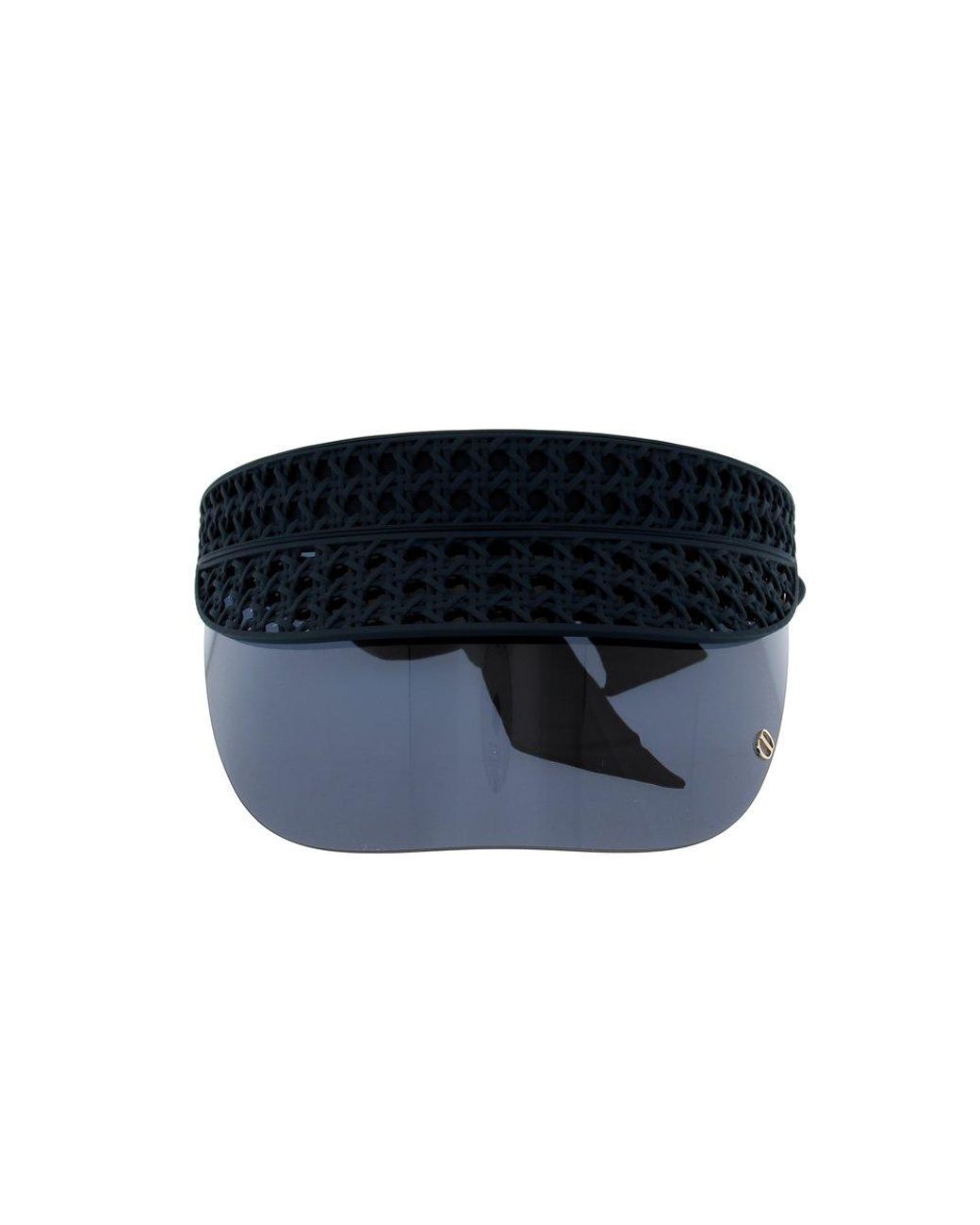 DIOR ヴェリーディオール V1U ボウディテール バイザー Dior Verydior V1U Bow-Detailed Visors in Black | Lyst