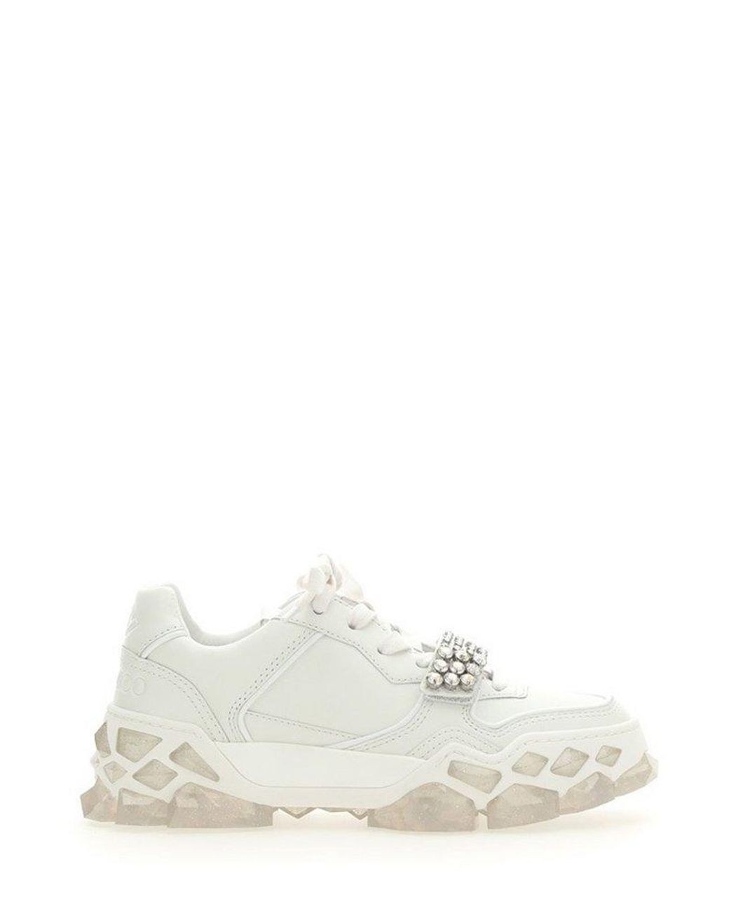 Jimmy Choo Diamond X Strap f Sneakers in White Lyst Canada