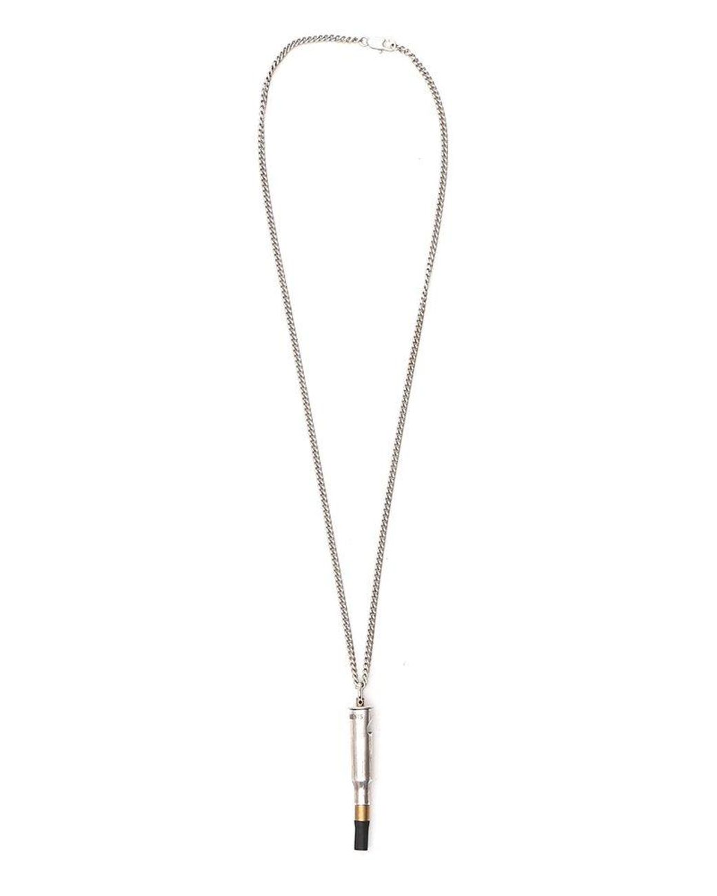 Vetements bullet best sale necklace