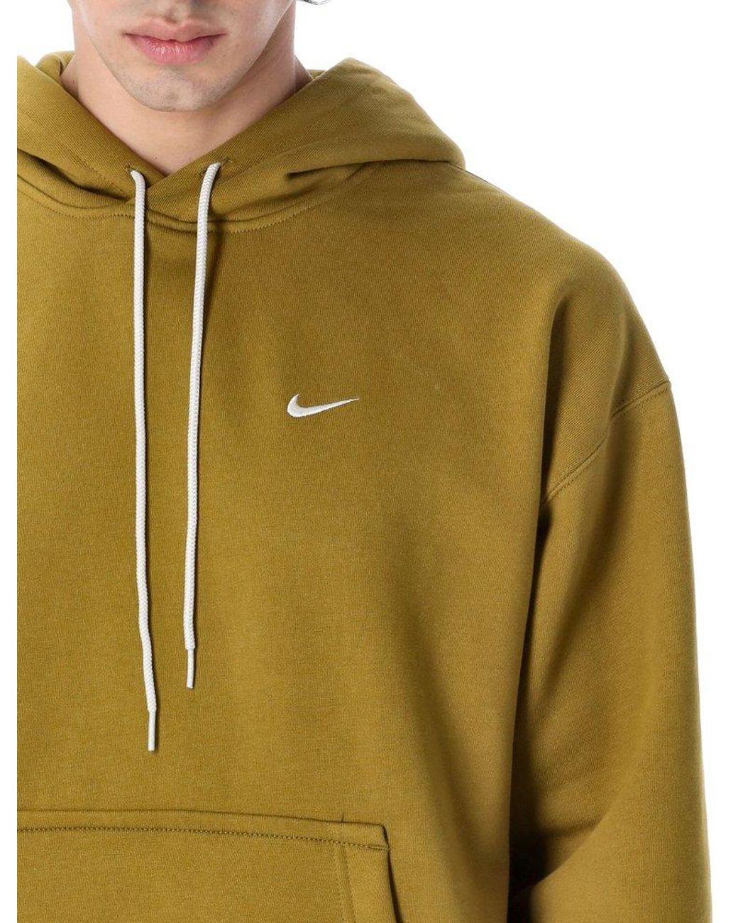 nike lab brown hoodie